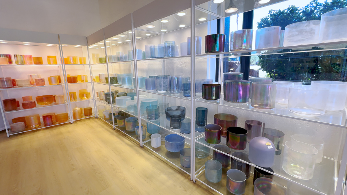 Crystal Tones showroom in Sedona