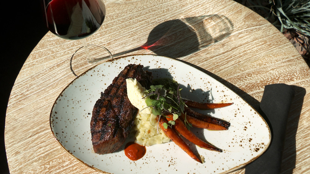 Steak at Rascal in Sedona