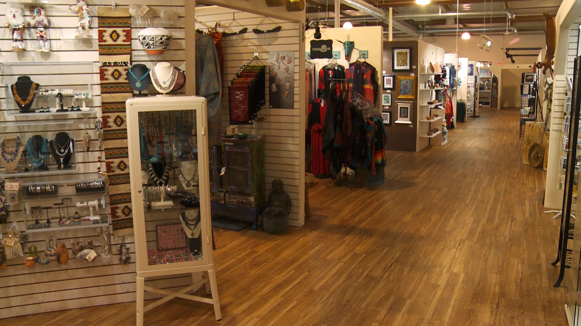 Interior of Sedona Artist Market